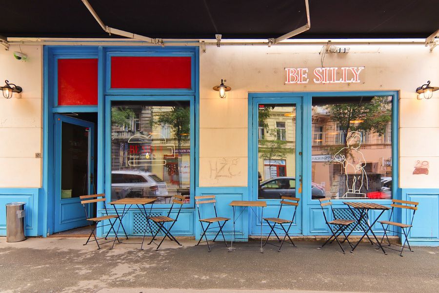 Restaurace v Korunní ulici